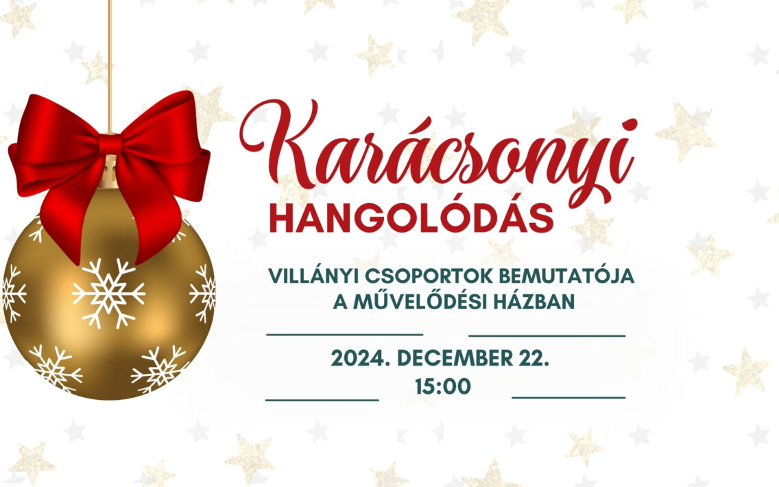 (Magyar) Karácsonyi hangolódás 2024